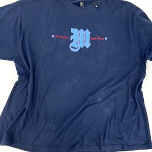 Vintage Makaveli Navy Short Sleeve T Shirt Men's 5X